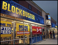 TIME TO SWITCH TO BLOCKBUSTER?